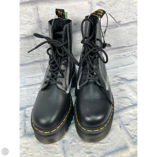Boots Combat By Dr Martens In Black & White, Size: 7