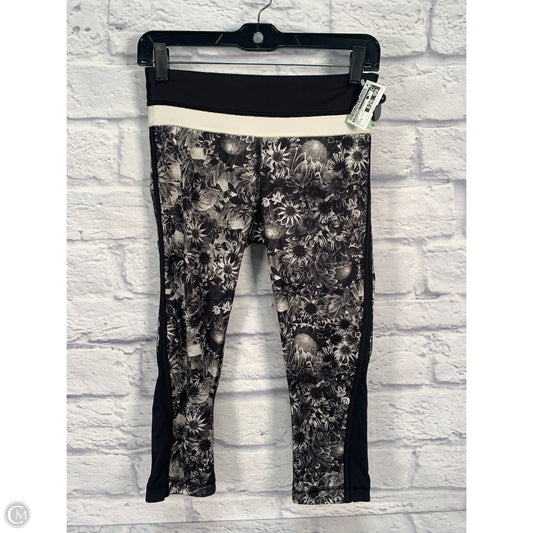 Athletic Leggings Capris By Lululemon In Grey, Size: 4