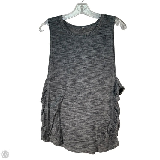 Athletic Tank Top By Lululemon In Grey, Size: S