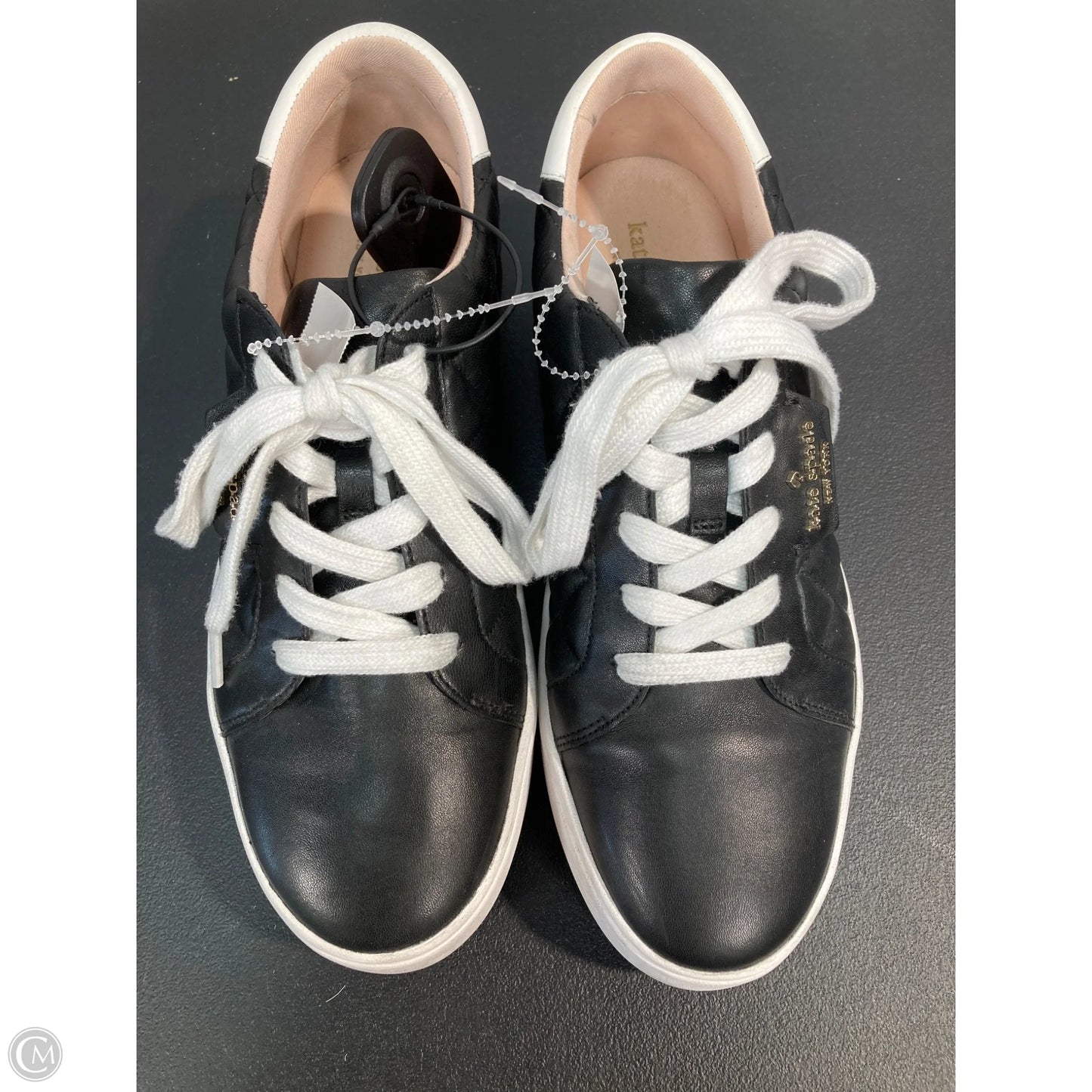 Shoes Designer By Kate Spade In Black & White, Size: 10