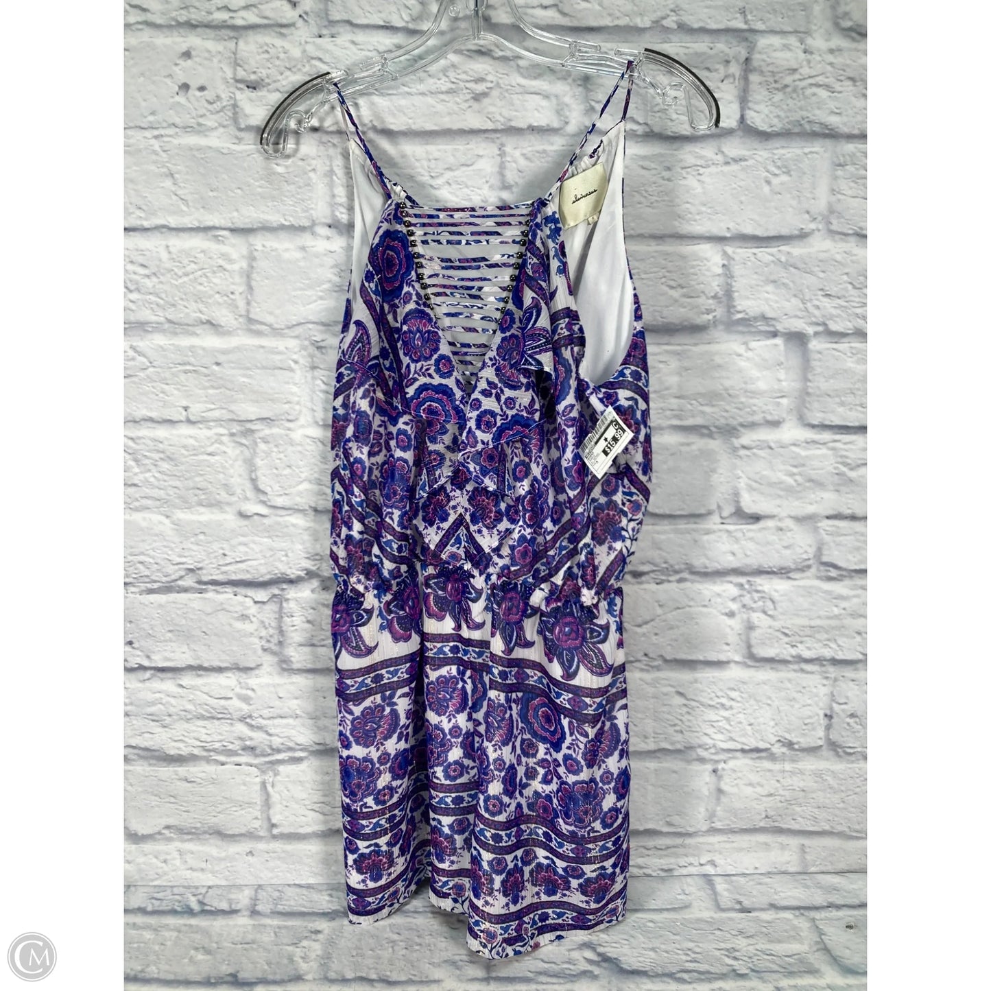 Romper By Elevenses In Purple, Size: M