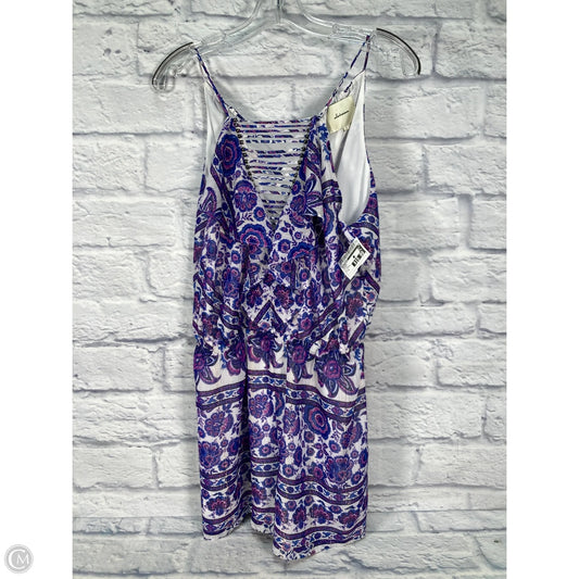 Romper By Elevenses In Purple, Size: M