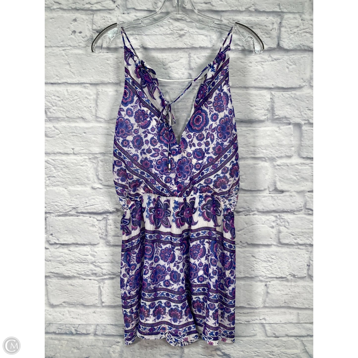 Romper By Elevenses In Purple, Size: M