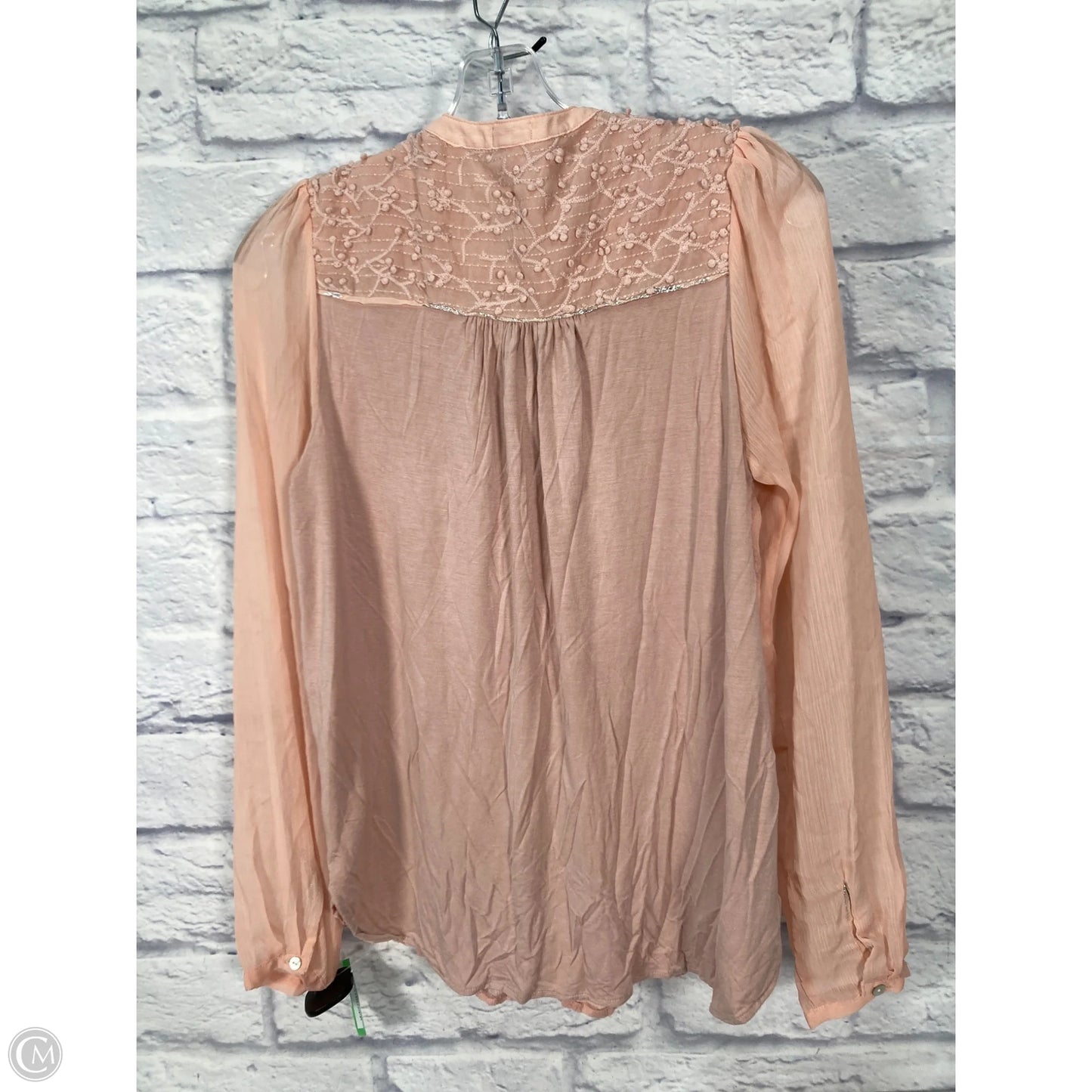 Top Long Sleeve By Tiny In Pink, Size: Xs