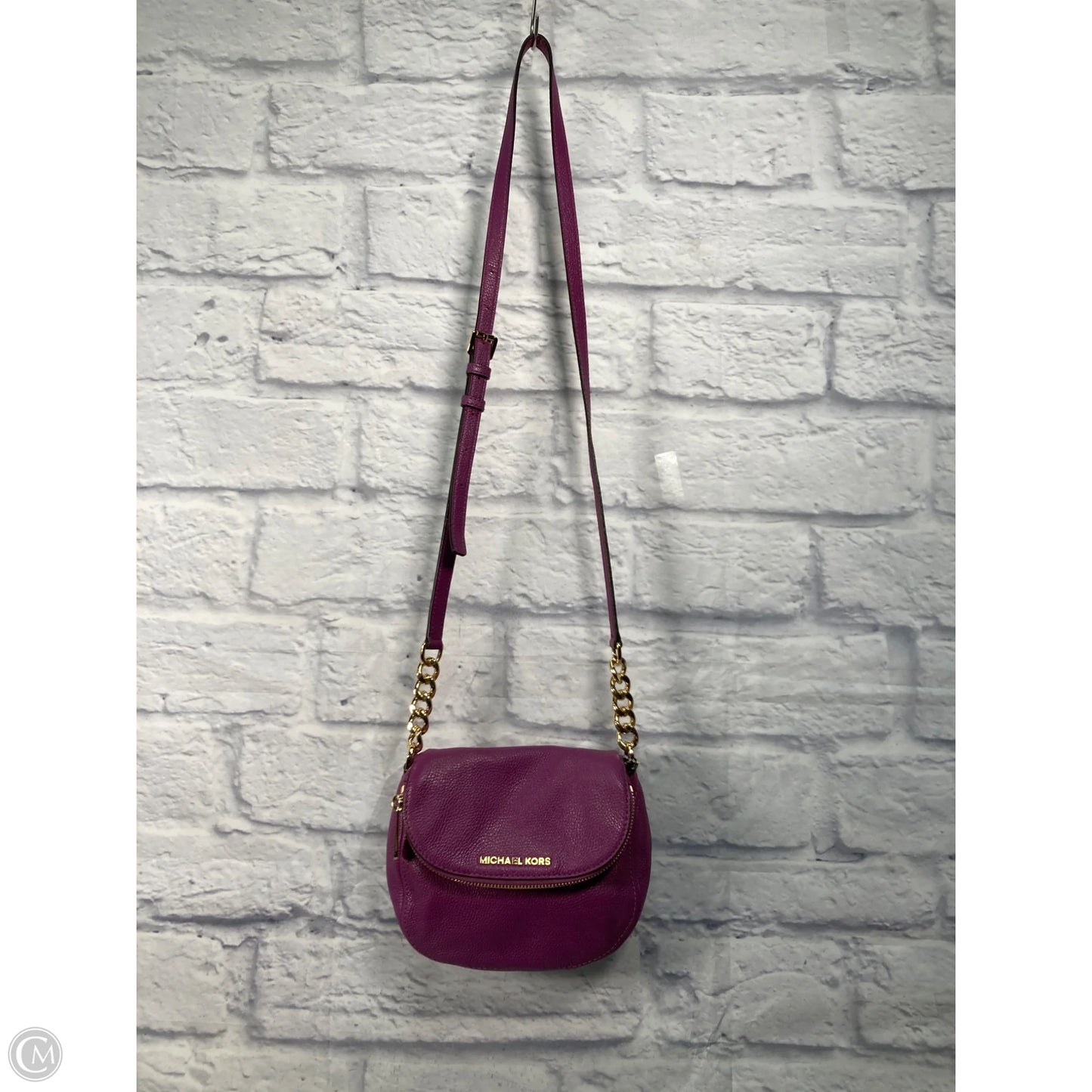 Crossbody Leather By Michael By Michael Kors, Size: Small