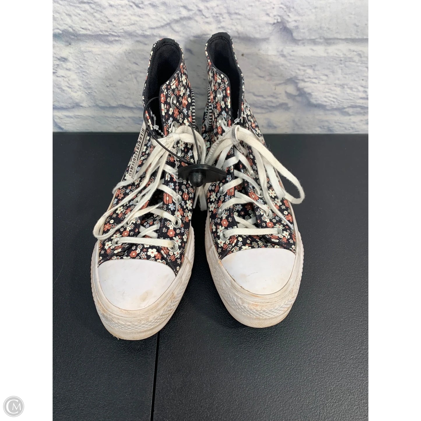 Shoes Sneakers Platform By Converse In Floral Print, Size: 8