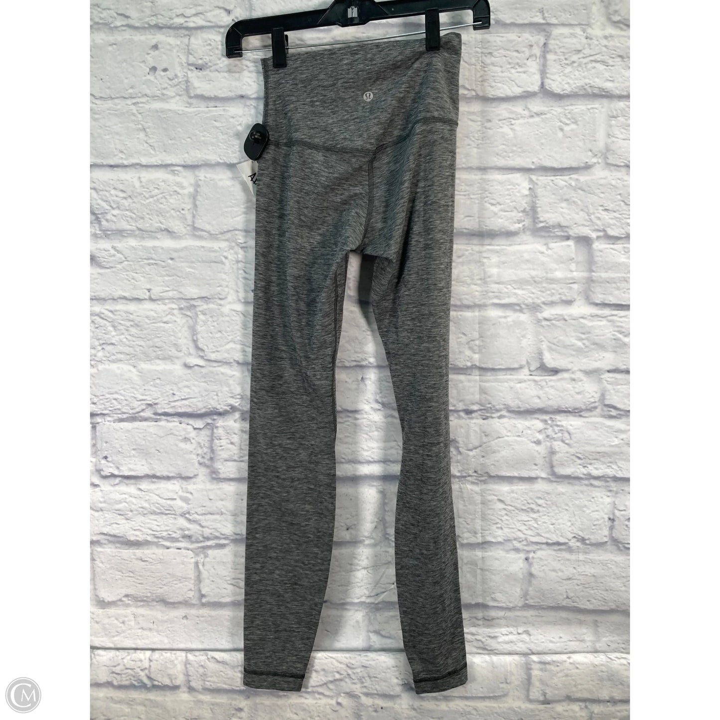 Athletic Leggings By Lululemon In Grey, Size: 4