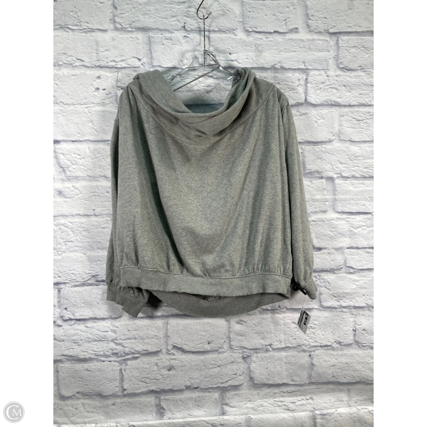 Sweatshirt Crewneck By Pilcro In Grey, Size: L