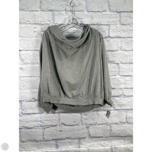 Sweatshirt Crewneck By Pilcro In Grey, Size: L