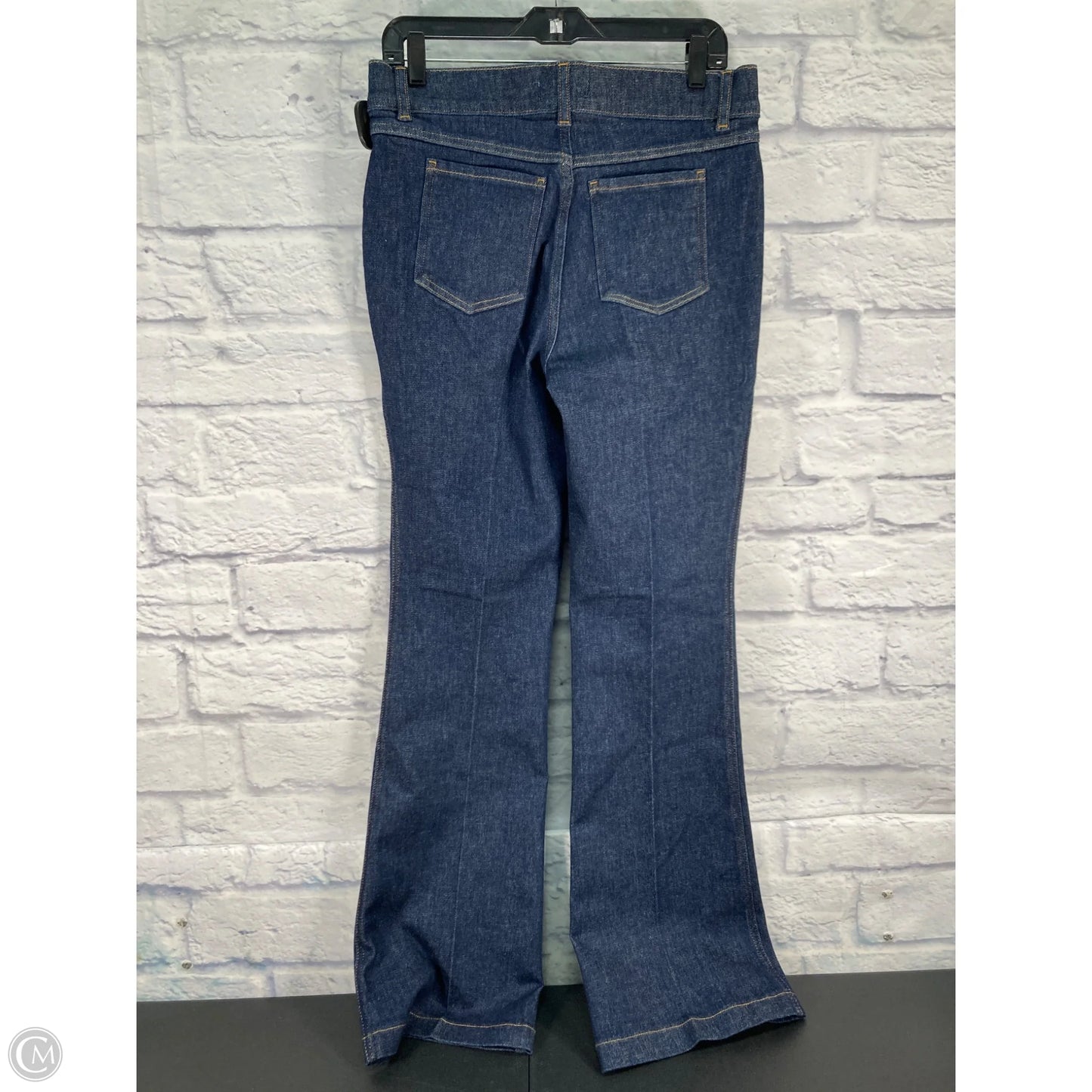Jeans Boot Cut By Spanx In Blue Denim, Size: 12
