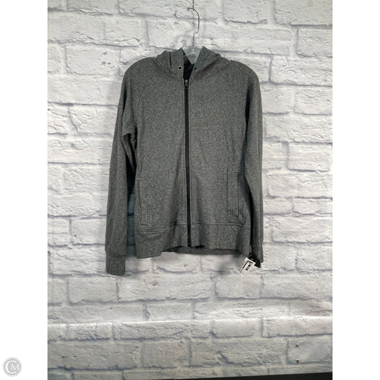 Athletic Jacket By Lululemon In Grey, Size: S