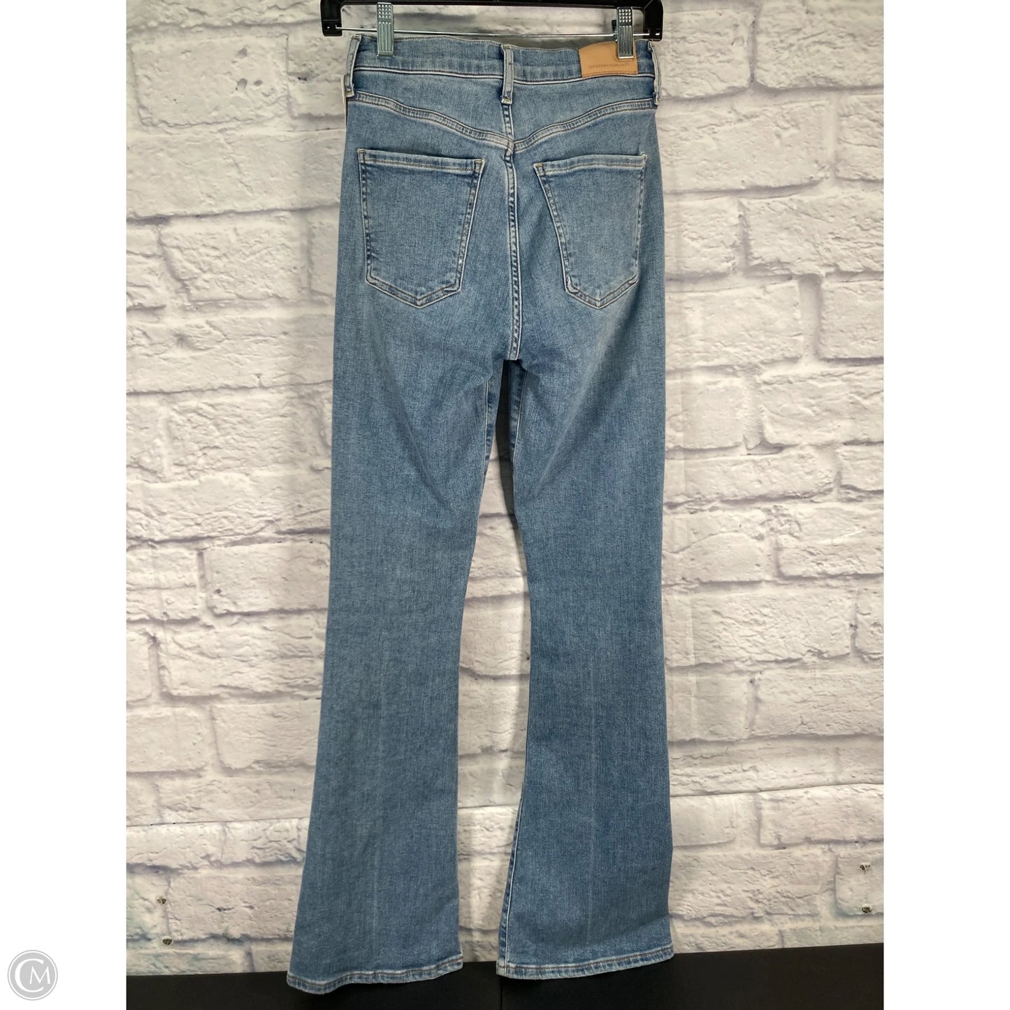 Jeans Flared By Citizens Of Humanity In Blue Denim, Size: 2