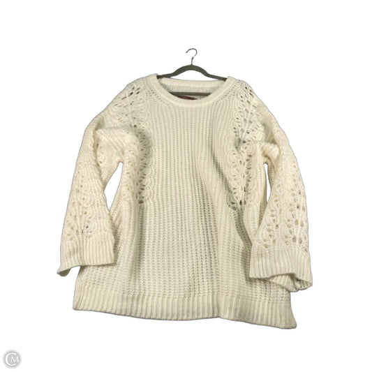 Sweater By Pilcro In Cream, Size: Xl