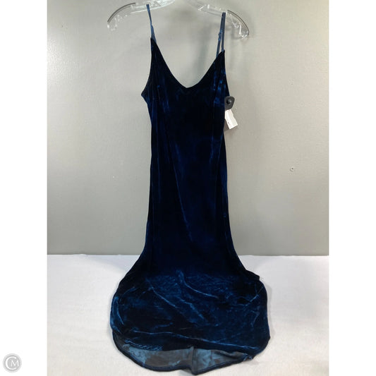 Dress Casual Maxi By Bella Dahl In Black & Blue, Size: S