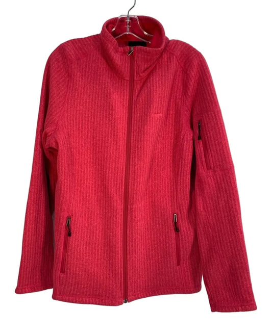 Athletic Jacket By Patagonia In Pink, Size: Xl