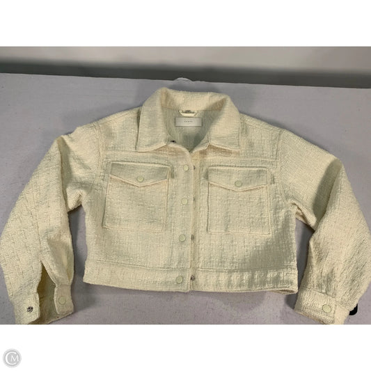 Jacket Shirt By Blanknyc In Cream, Size: S