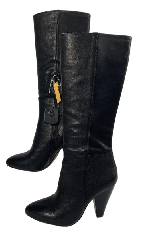 Boots Knee Heels By Vince Camuto In Black, Size: 8.5