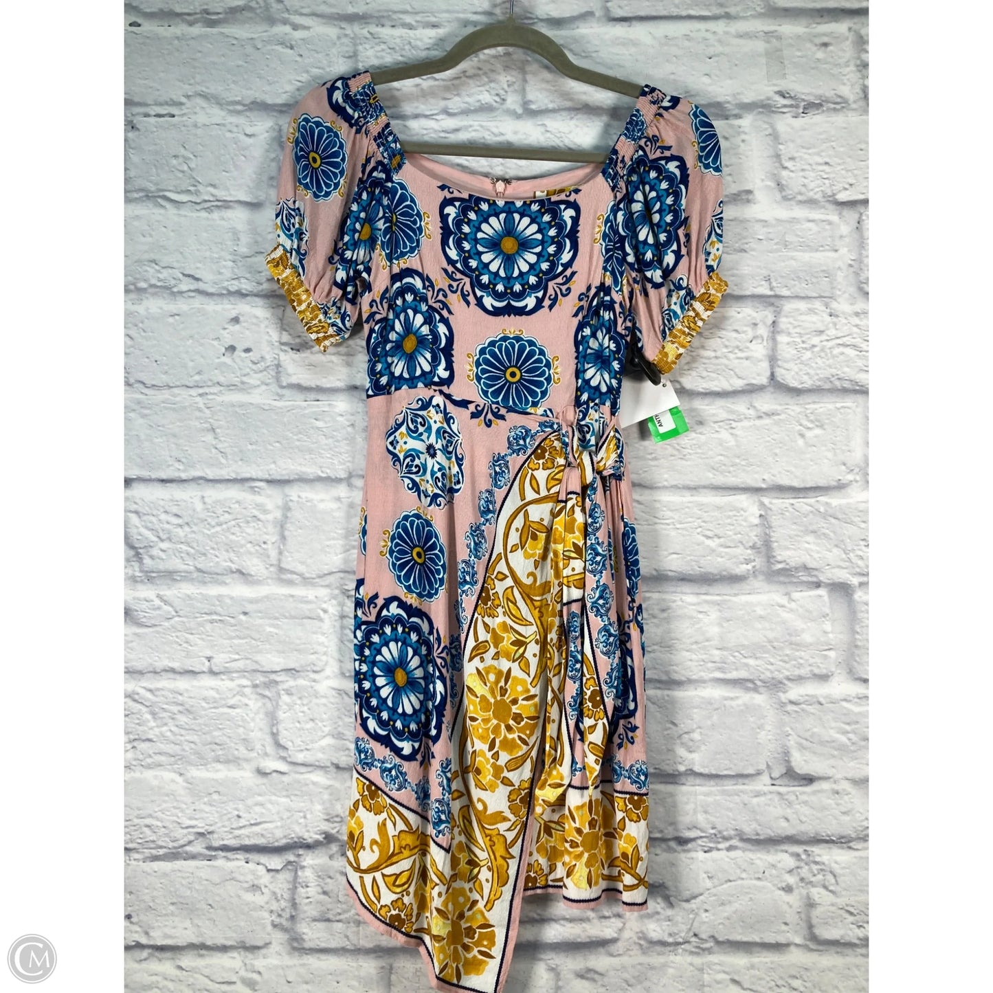 Dress Casual Short By Maeve In Blue & Pink, Size: Xsp