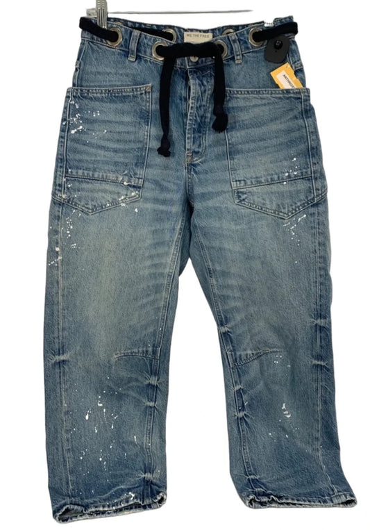 Jeans Wide Leg By We The Free In Blue Denim, Size: 2