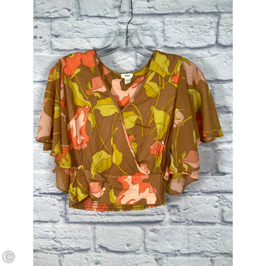 Top Short Sleeve By Tiny In Yellow, Size: Xxs