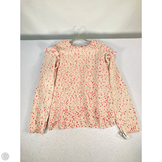 Sweater By Crown And Ivy In Pink & Tan, Size: Xxl