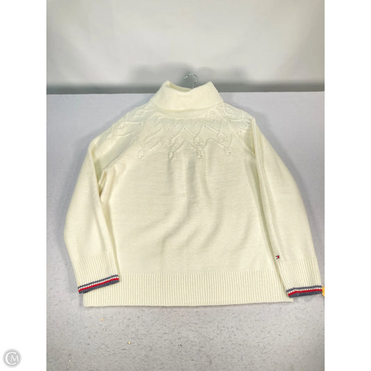 Sweater By Tommy Hilfiger In Cream, Size: Xl