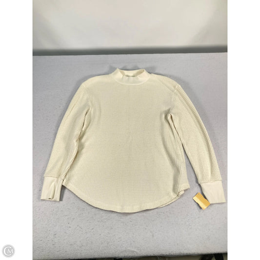 Sweater By Madewell In Cream, Size: Xs