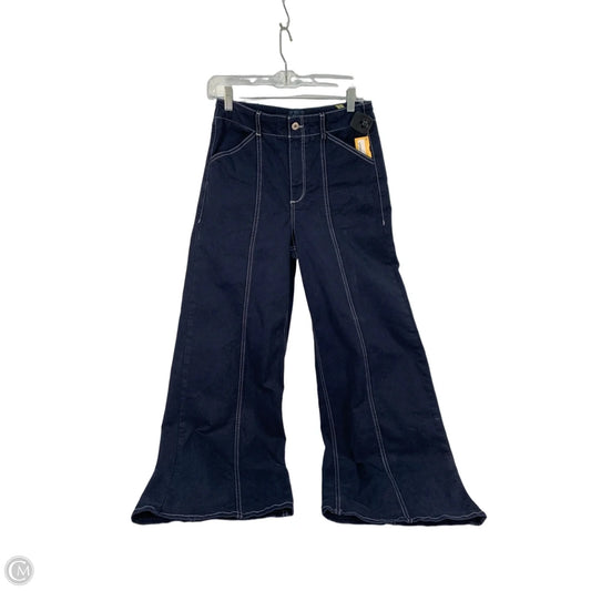 Jeans Wide Leg By Maeve In Blue Denim, Size: 6