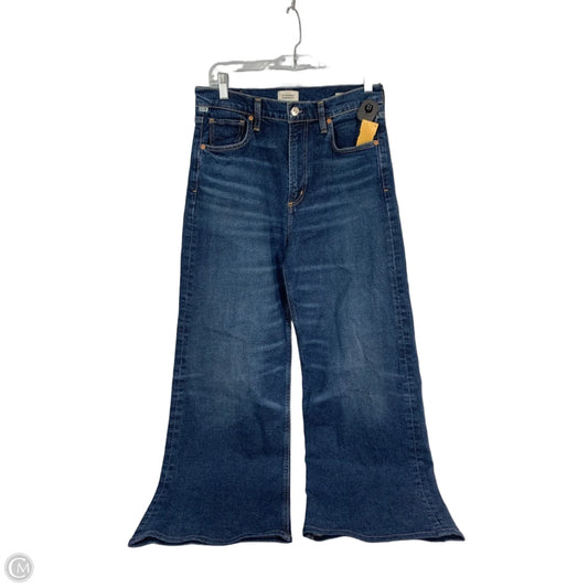 Jeans Wide Leg By Citizens Of Humanity In Navy, Size: 6