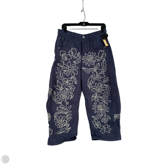 Jeans Wide Leg By We The Free In Blue, Size: 4