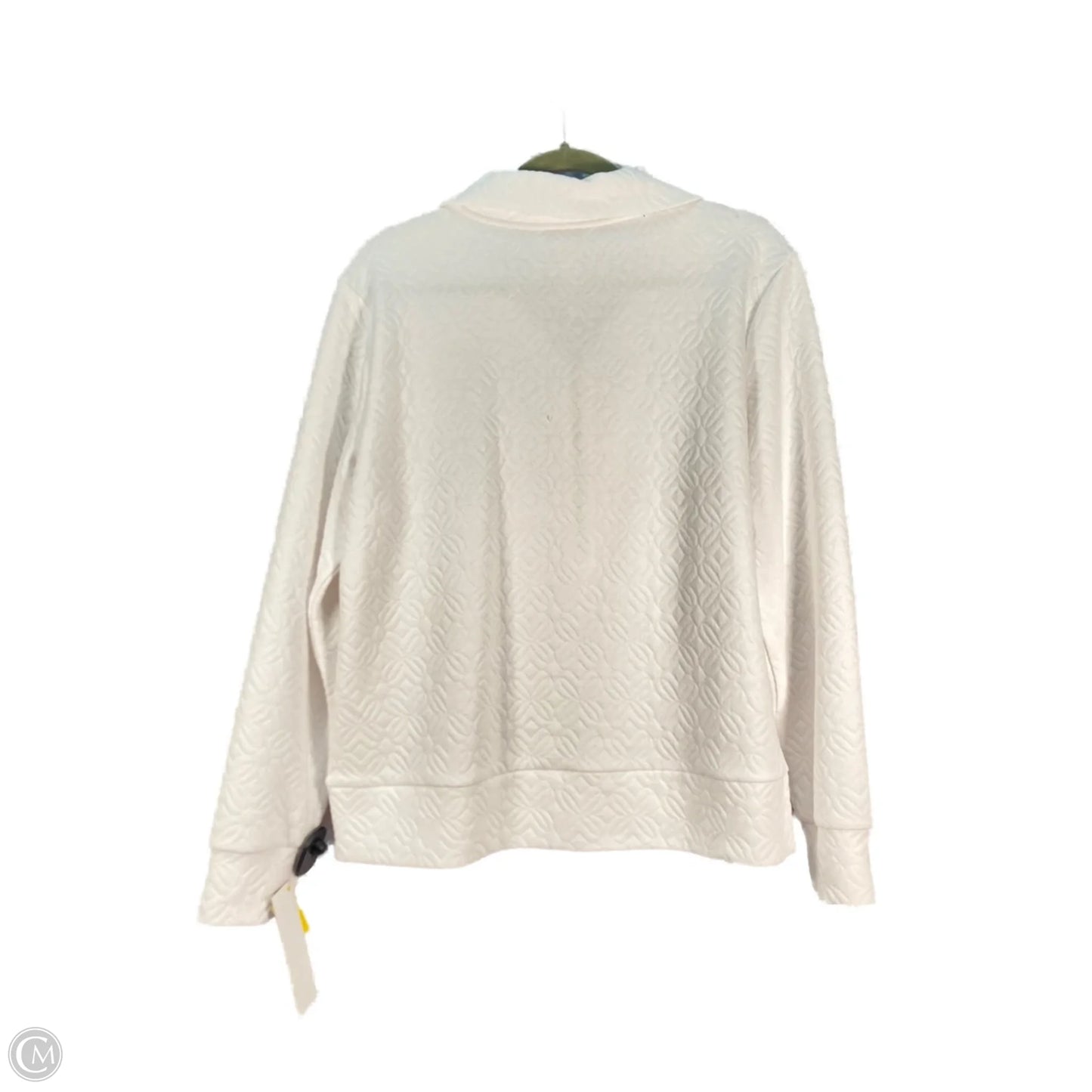 Top Long Sleeve Designer By Lilly Pulitzer In White, Size: L