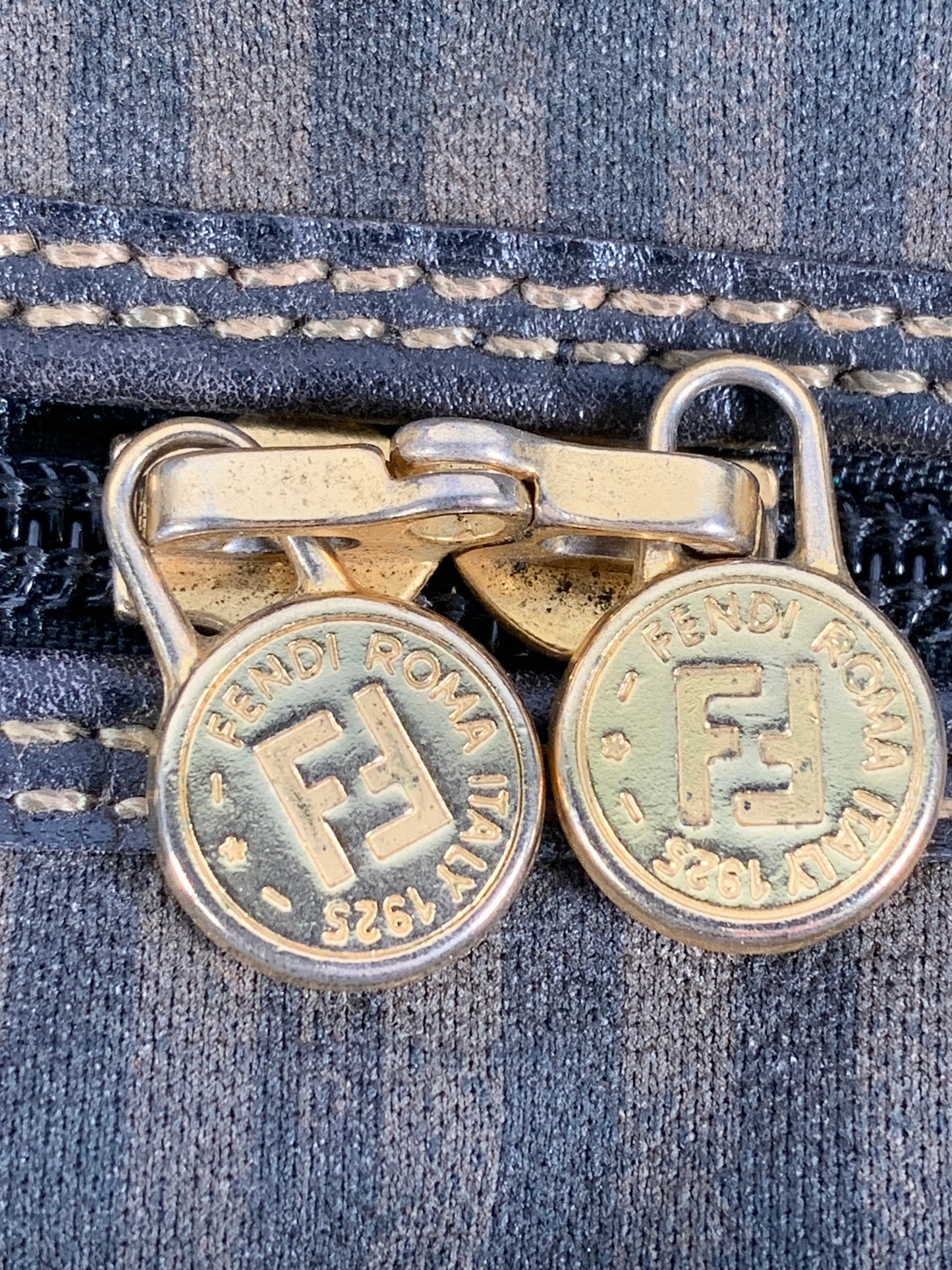 Duffle And Weekender Luxury Designer By Fendi, Size: Large