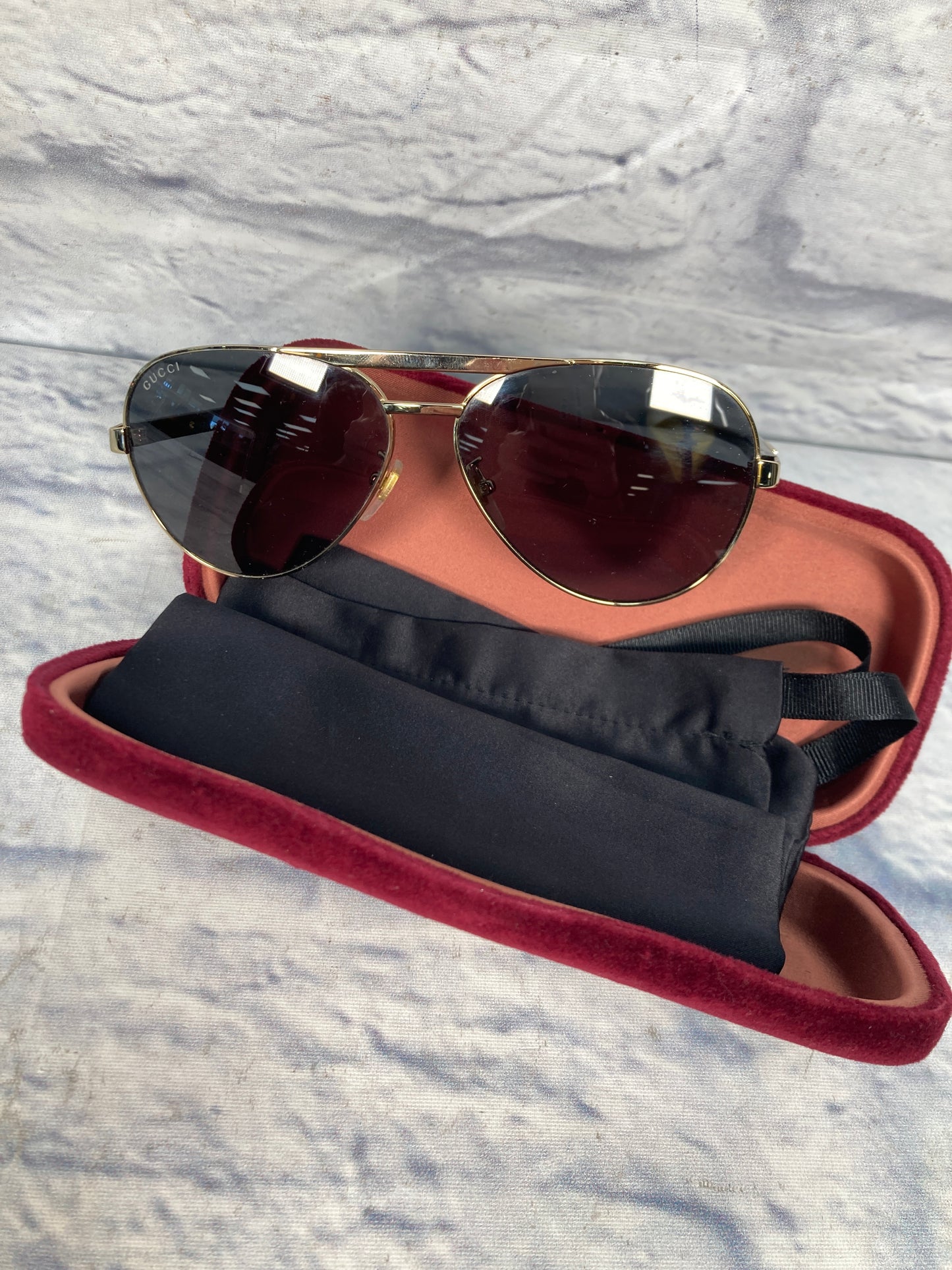 Sunglasses Luxury Designer By Gucci
