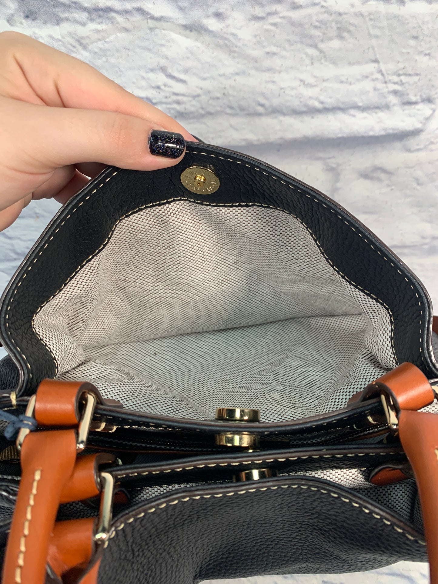 Handbag Designer By Dooney And Bourke, Size: Large