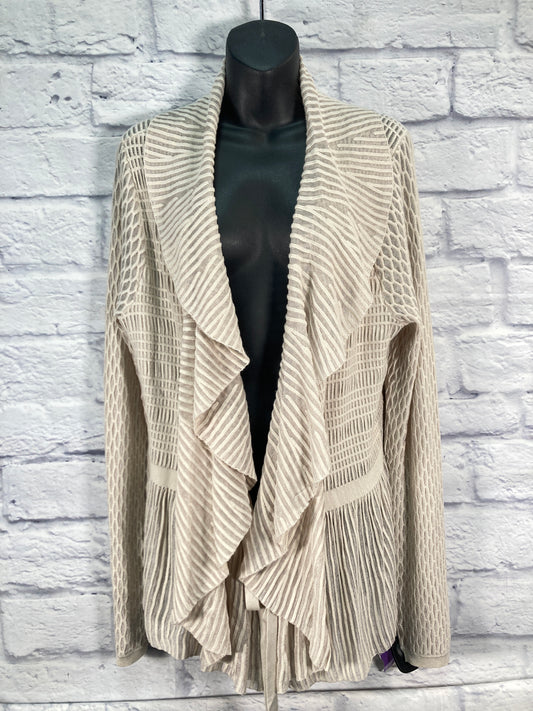 Cardigan By White House Black Market In Tan, Size: L