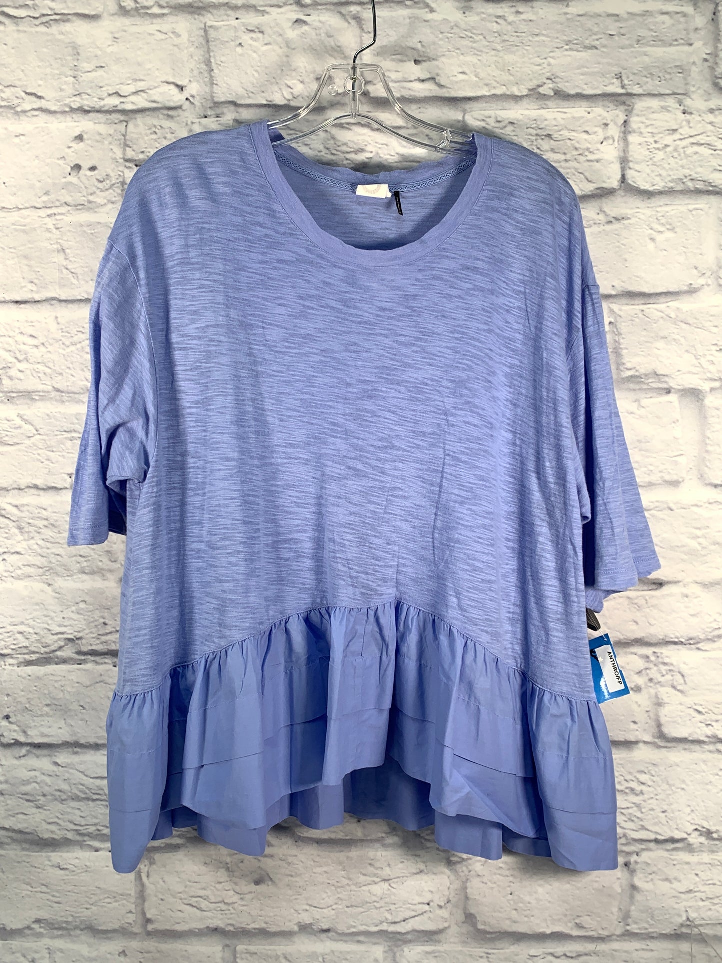 Top 3/4 Sleeve By Akemi And Kin In Blue, Size:Xs