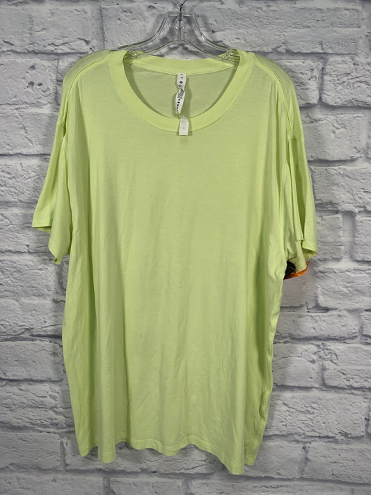 Athletic Top Short Sleeve By Lululemon  Size: L