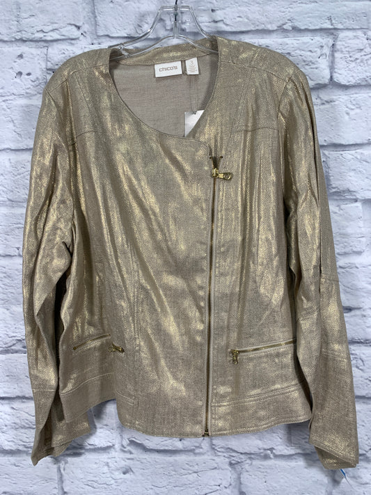 Jacket Moto By Chicos  Size: Xl