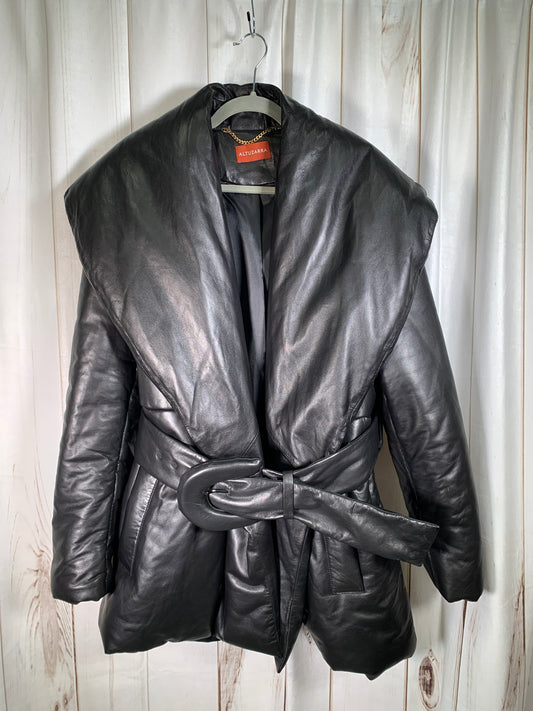Jacket Leather By Clothes Mentor  Size: L