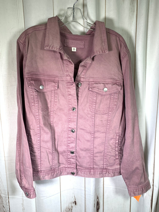 Jacket Denim By Maurices  Size: 2x