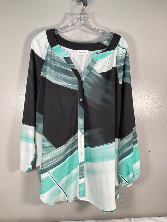 Blouse Long Sleeve By Calvin Klein  Size: 3x
