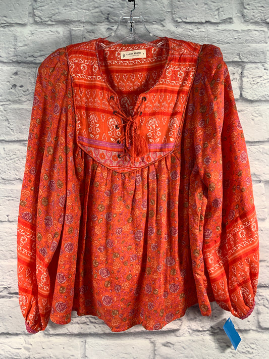 Top Long Sleeve By Lucky Brand  Size: S